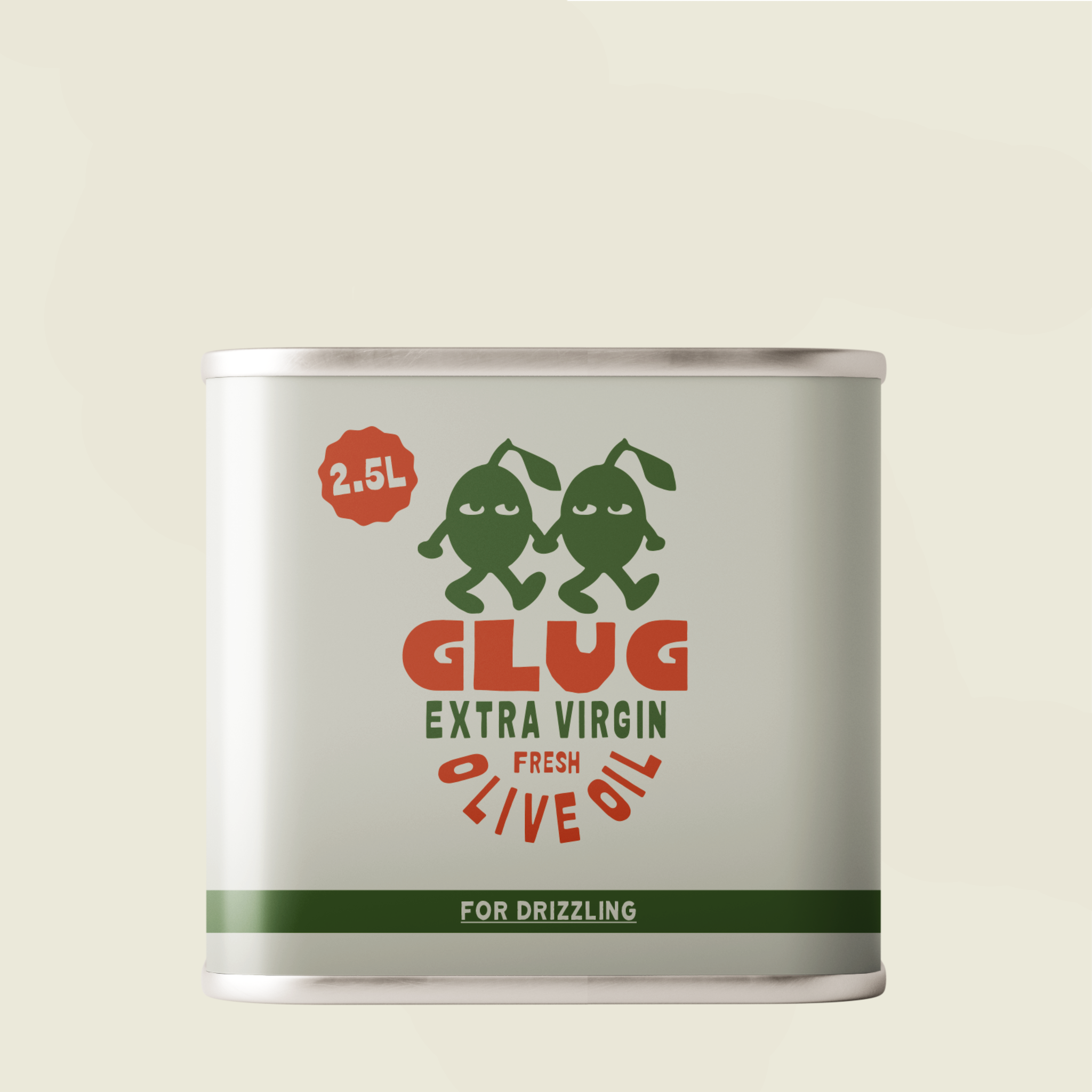 EVOO for Drizzling 2.5L Refill Tin