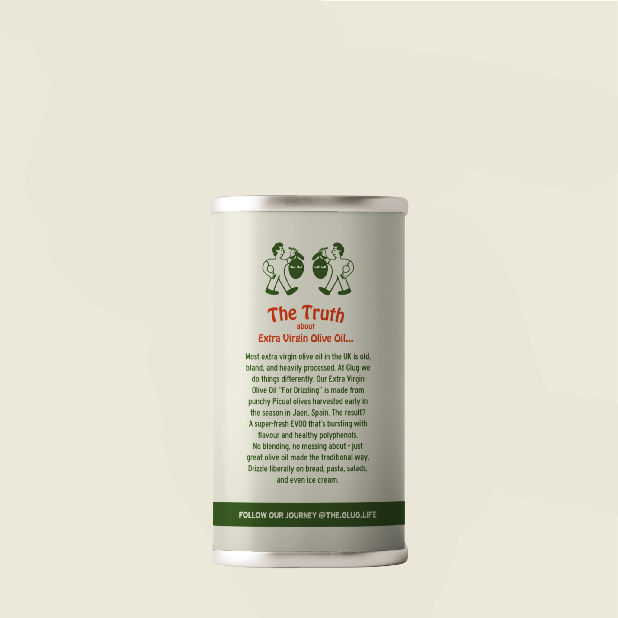 EVOO for Drizzling 2.5L Refill Tin