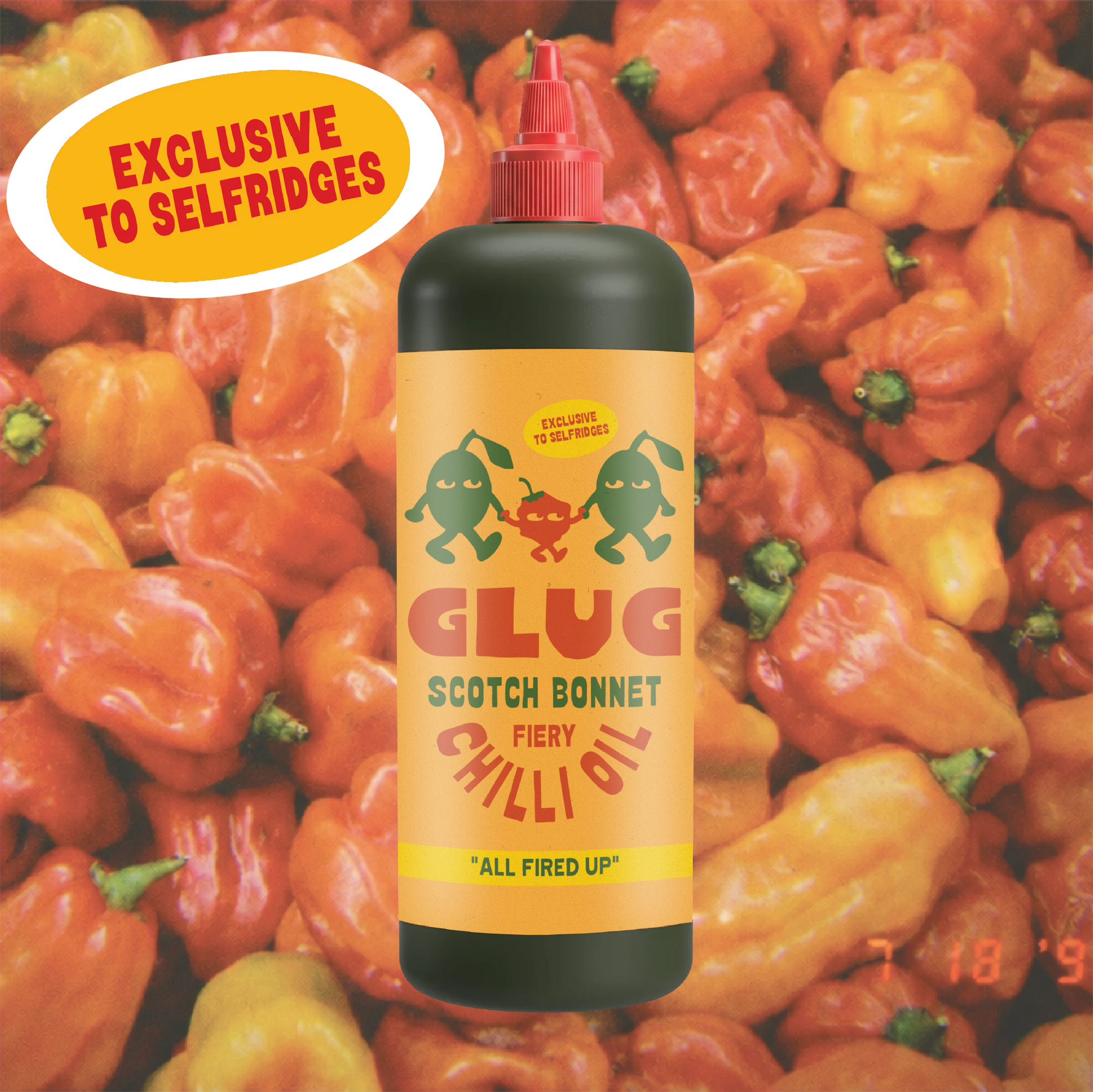 Glug x Selfridges Scotch Bonnet Chilli Oil 750ml